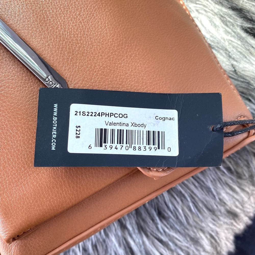 NWT Botkier genuine leather crossbody cognac - Picture 5 of 8